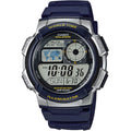 Casio Standard World Time 100m Mens Digital Wrist Watch, AE-1000W