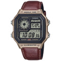 Casio Standard Men's 100m Digital Wrist Watch, AE-1200WHL-5AVDF