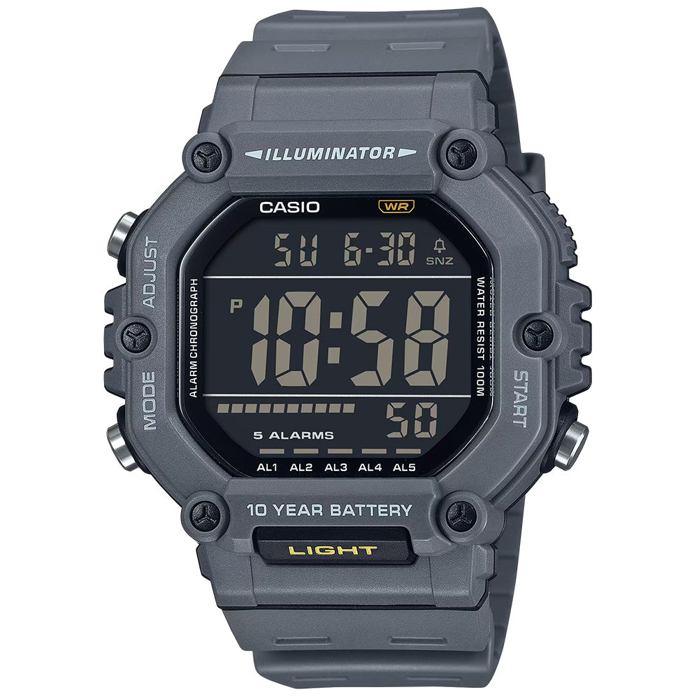 Casio Standard Men's 100m Digital Wrist Watch, AE-1600H