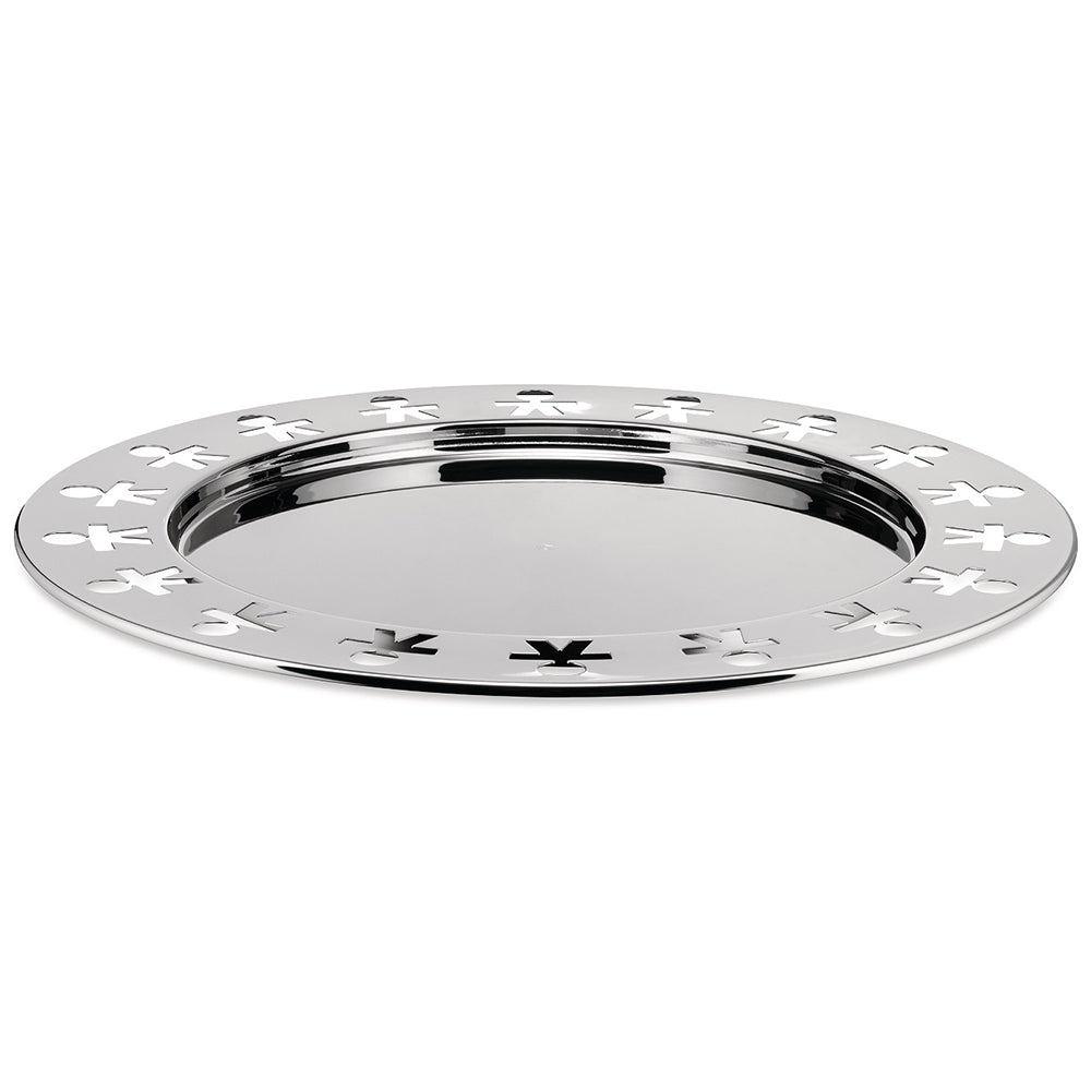 Alessi Girotondo Round Serving Tray