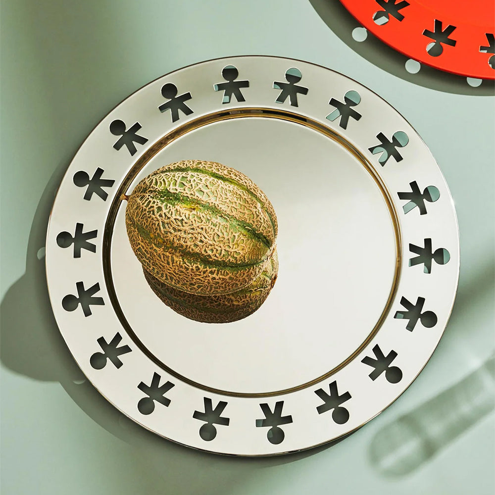 Alessi Girotondo Round Serving Tray