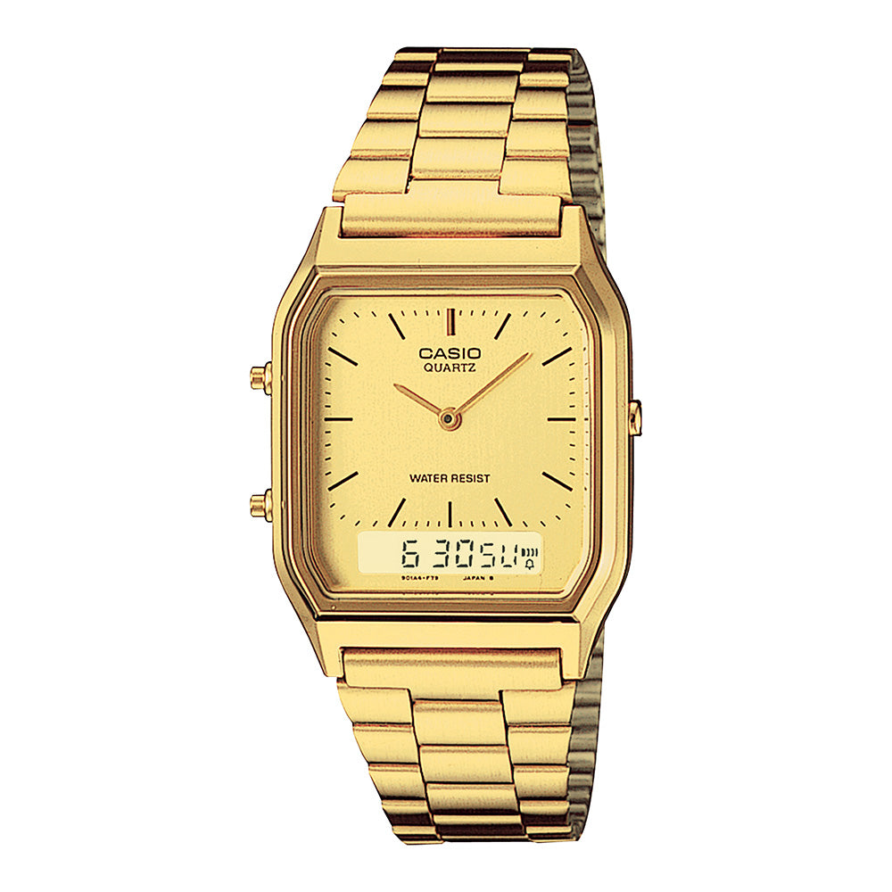 Casio Standard AnaDigi Wrist Watch, AQ-230GA-9DMQ