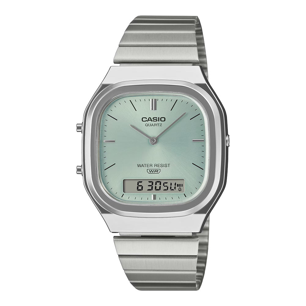 Casio Retro Women's AnaDigi Wrist Watch, AQ-240E