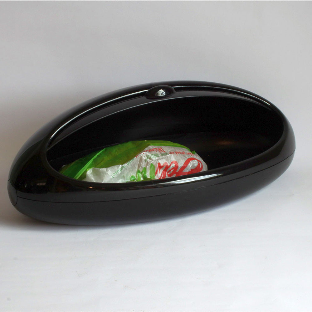 Alessi Gnam Black Bread Bin