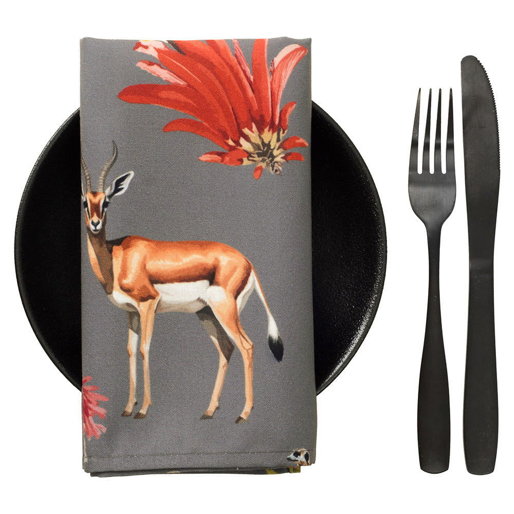 DSA Linen African Vibes Napkins, Set Of 6