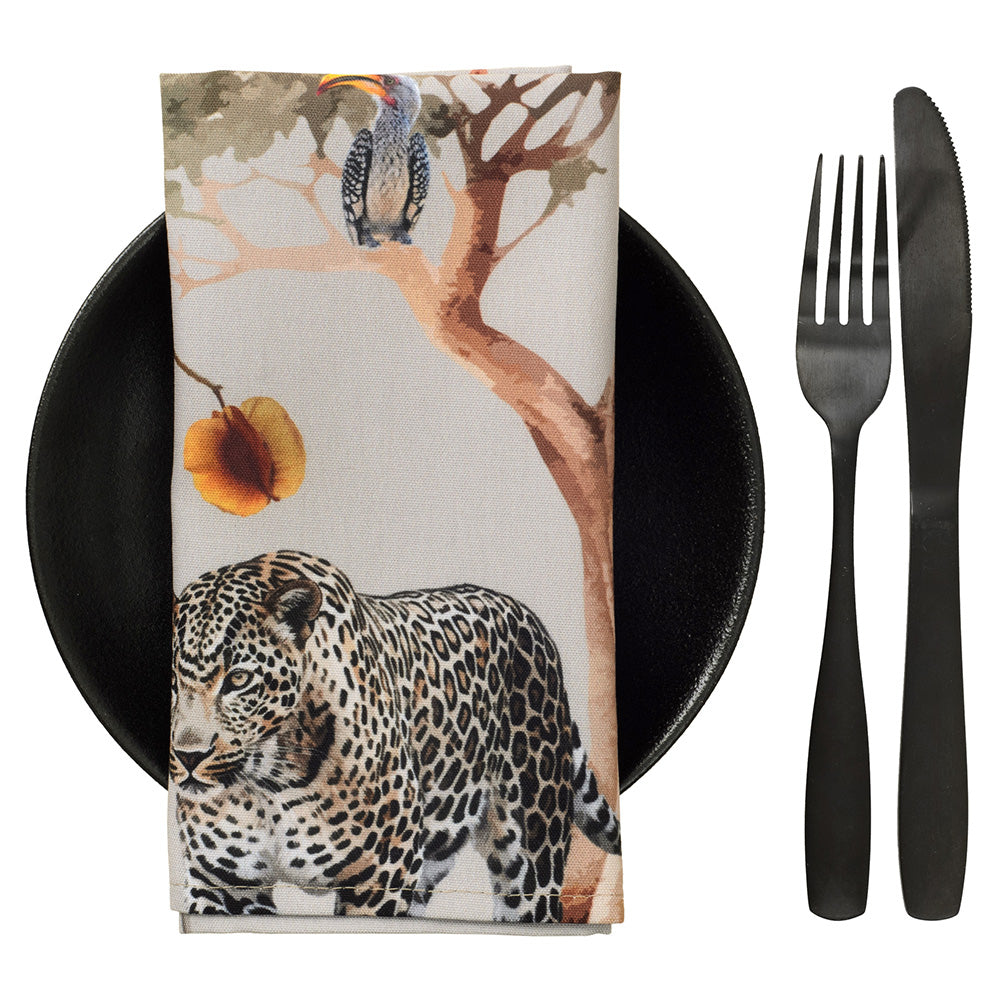 DSA Linen African Vibes Napkins, Set Of 6