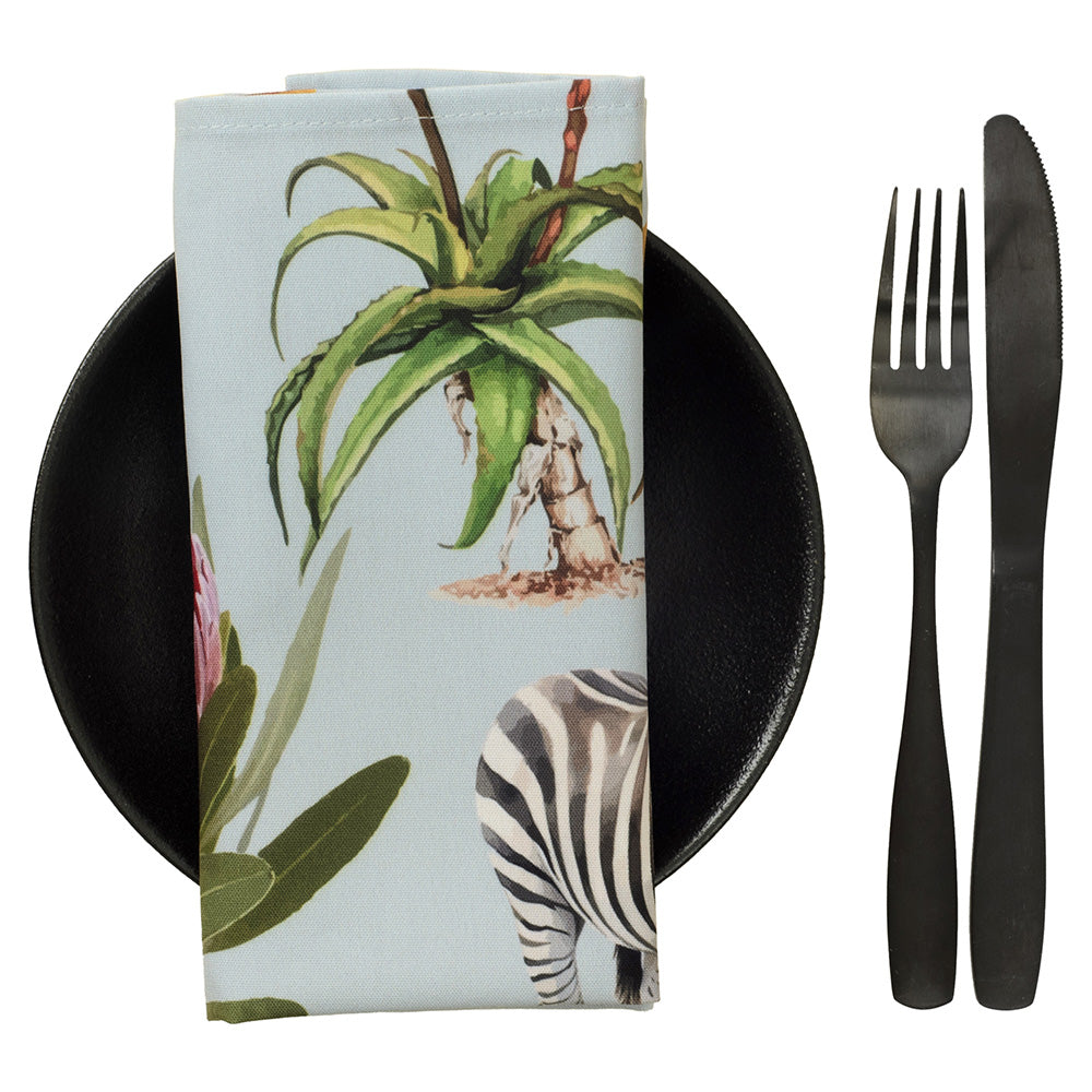 DSA Linen African Vibes Napkins, Set Of 6