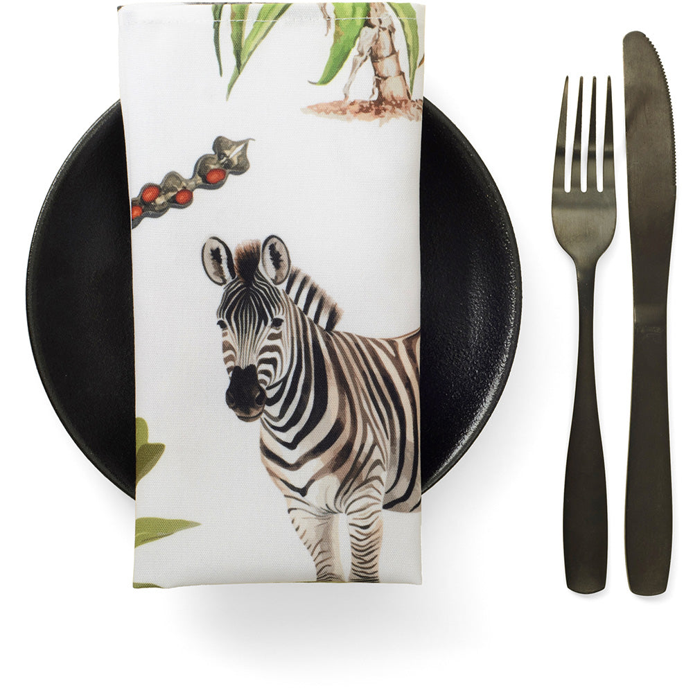 DSA Linen African Vibes Napkins, Set Of 6