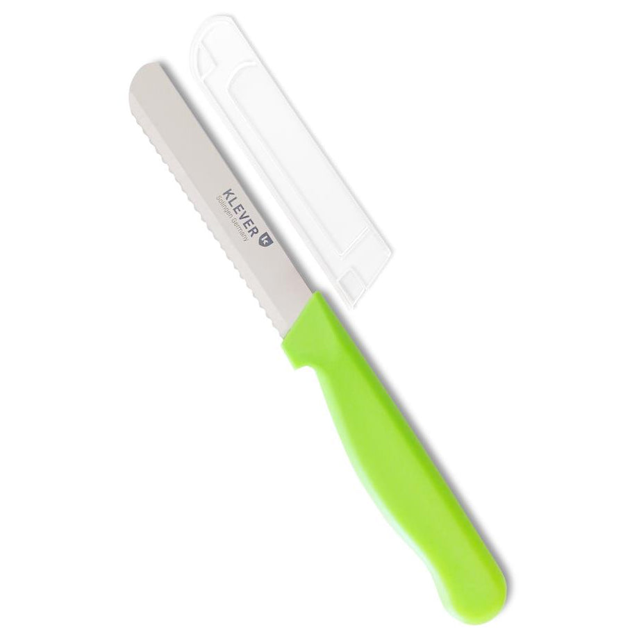 Klever Serrated Utility Knife, 10cm