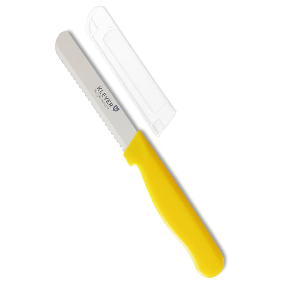 Klever Serrated Utility Knife, 10cm