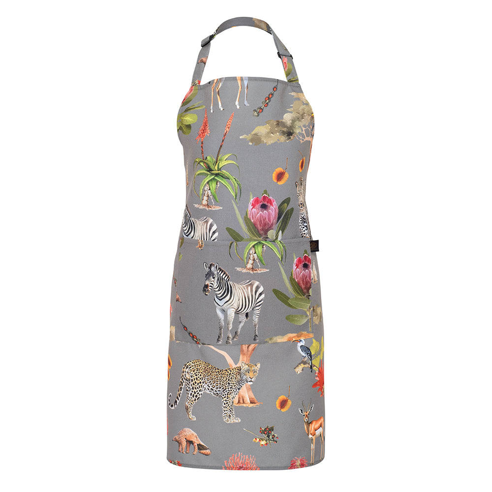 DSA Linen African Vibes Full Bib Apron
