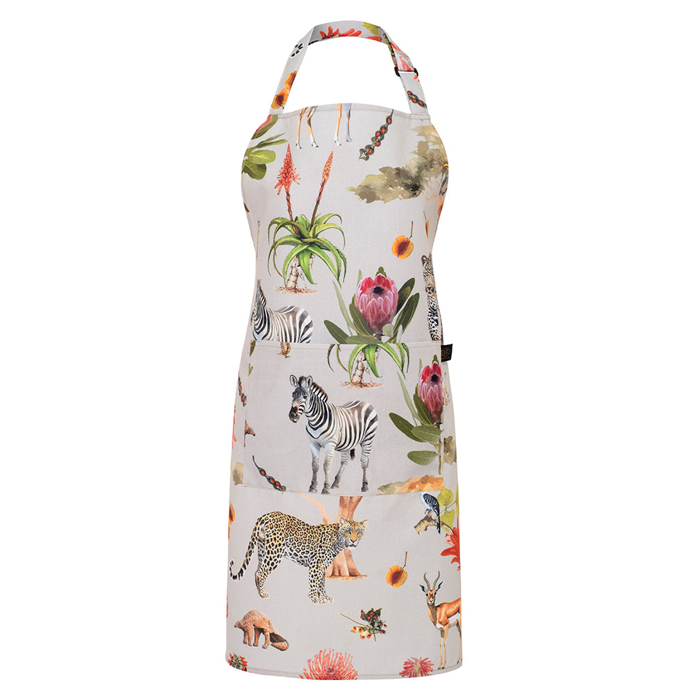 DSA Linen African Vibes Full Bib Apron