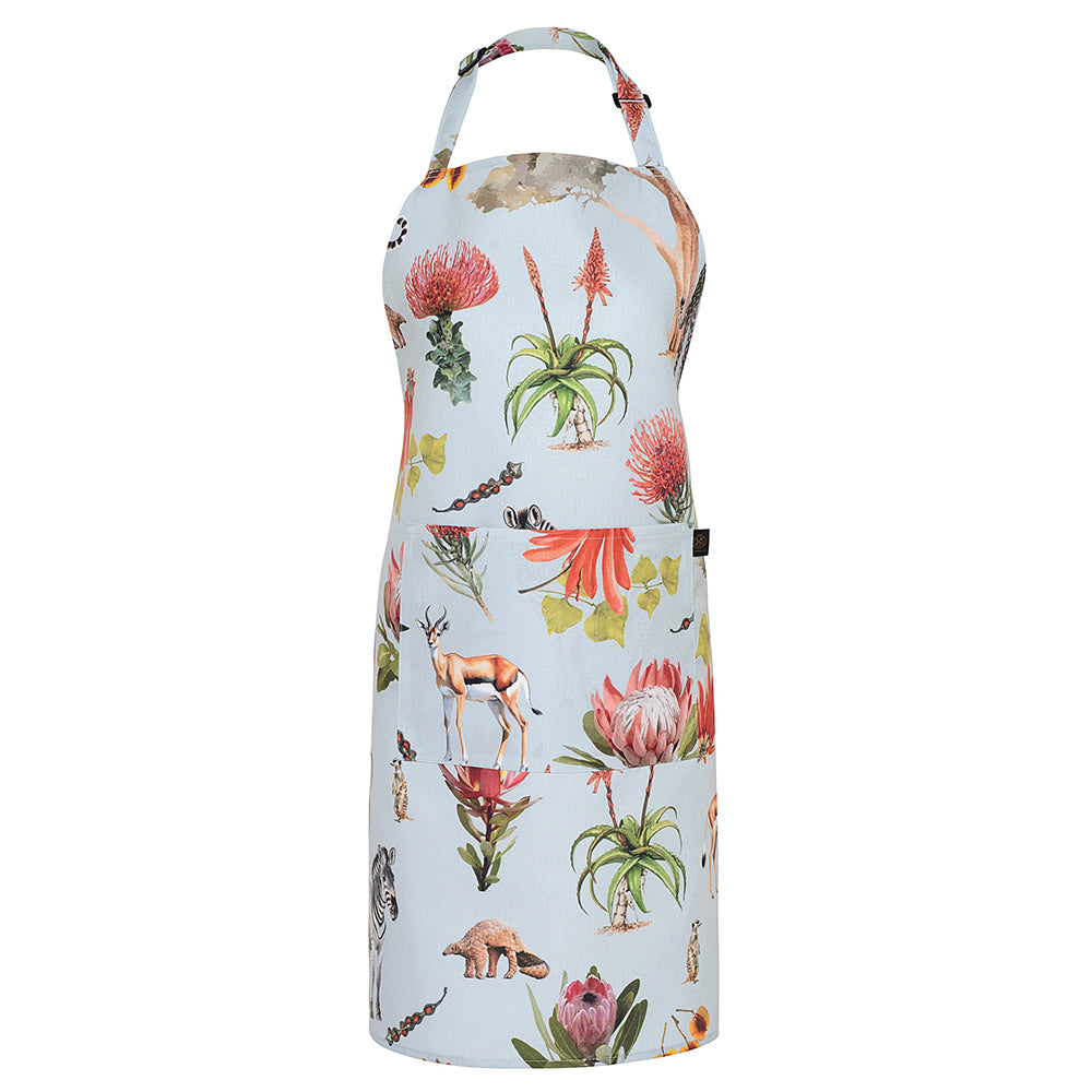 DSA Linen African Vibes Full Bib Apron