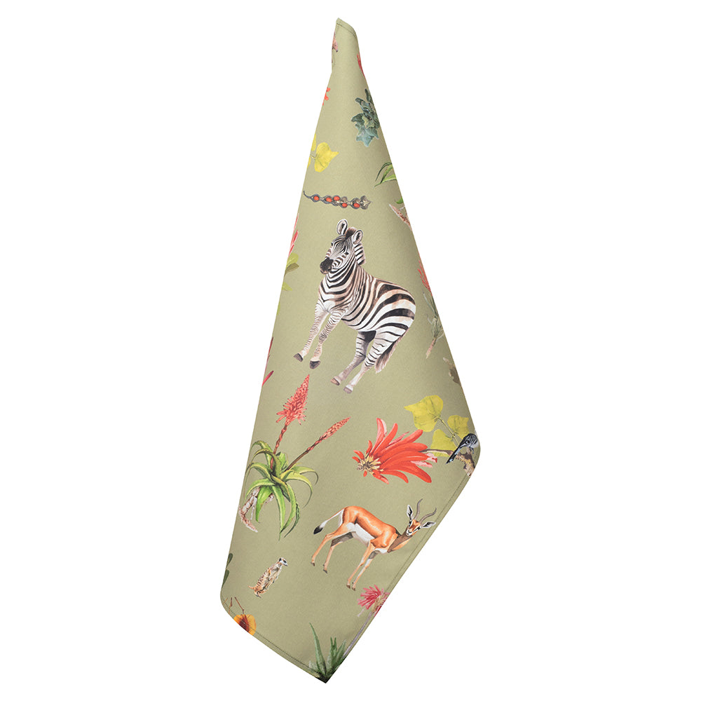 DSA Linen African Vibes Tea Towel