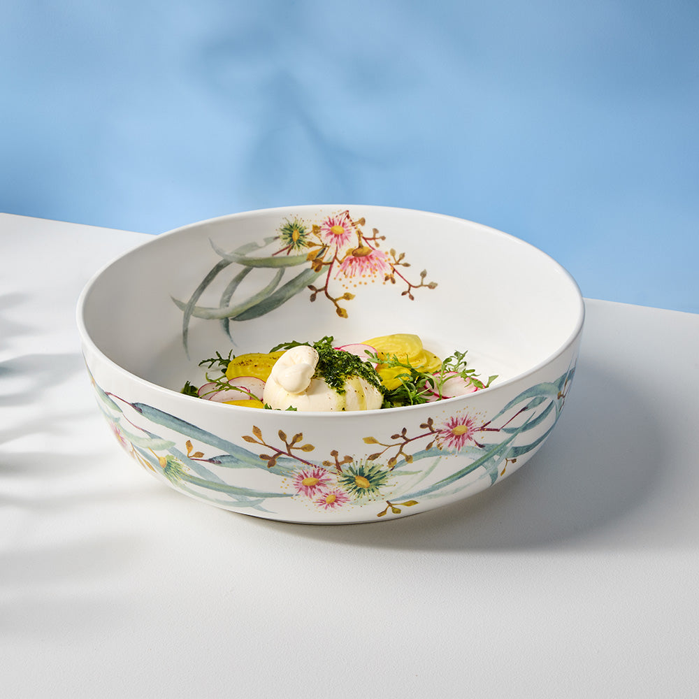 Maxwell & Williams Botanic Gardens Eucalyptus Bloom Serving Bowl, 30cm