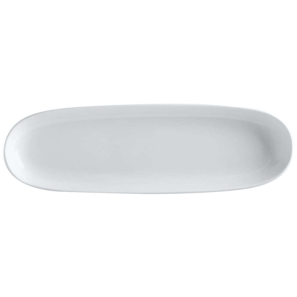 White Basics Oblong Platter, 30cm