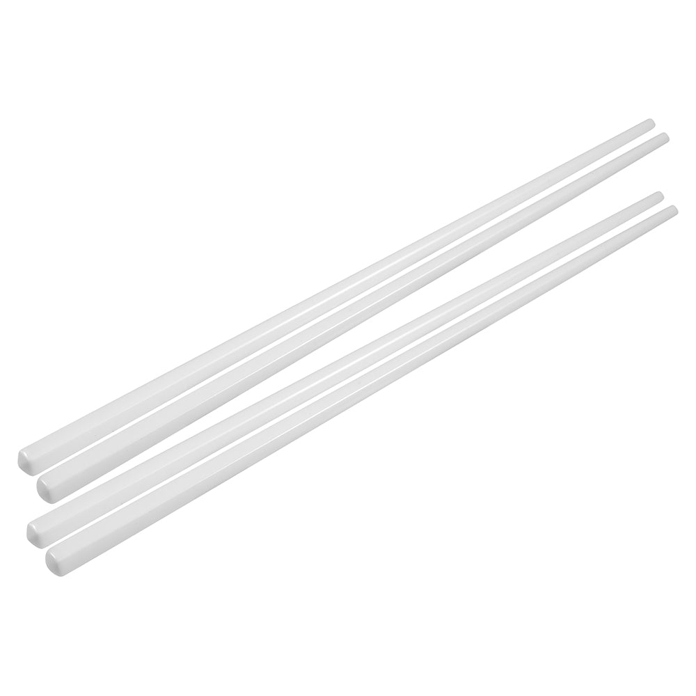White Basics Porcelain Chopsticks, Set of 4