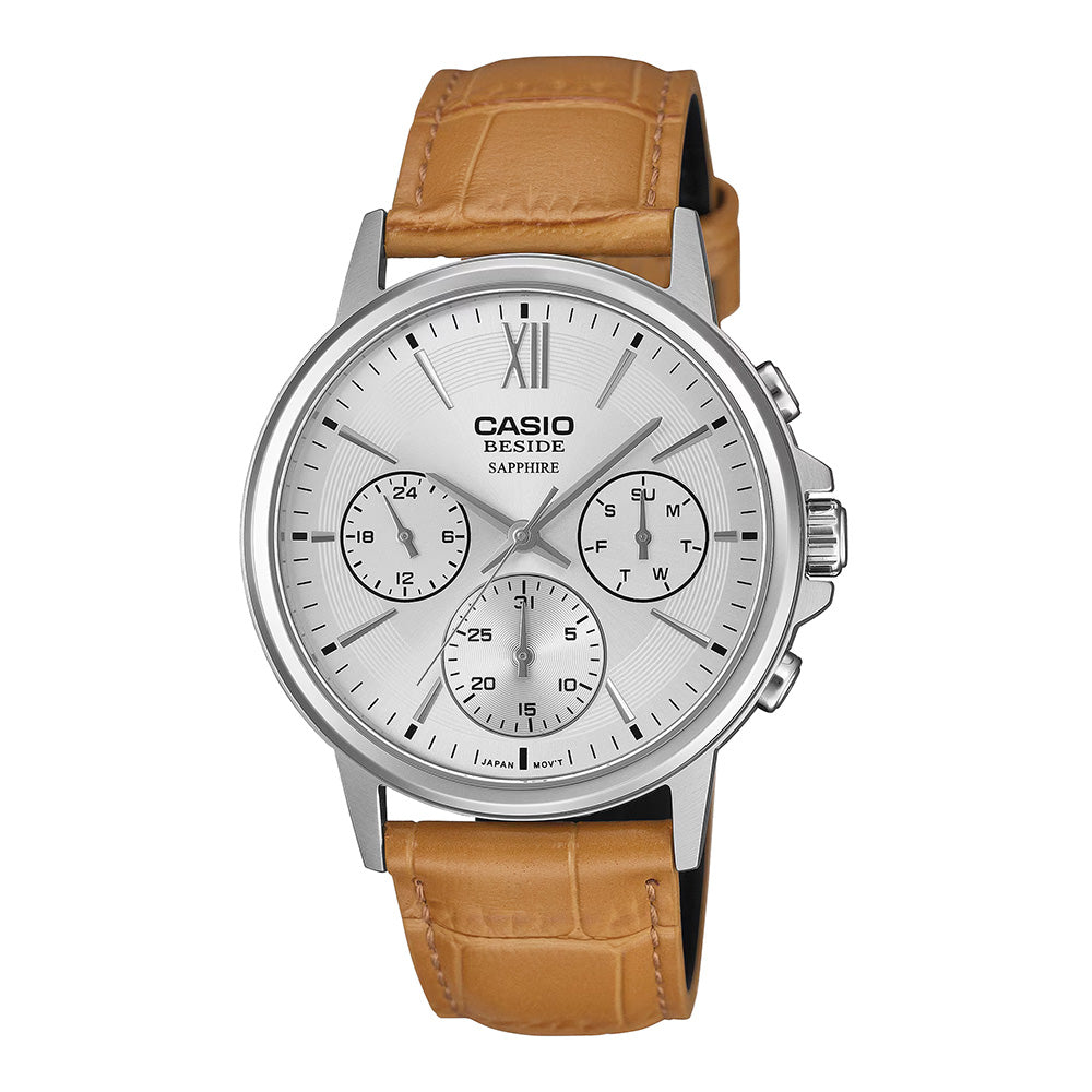 Casio Standard Men's 50m Analogue Wrist Watch, BMS-300L-5AVDF