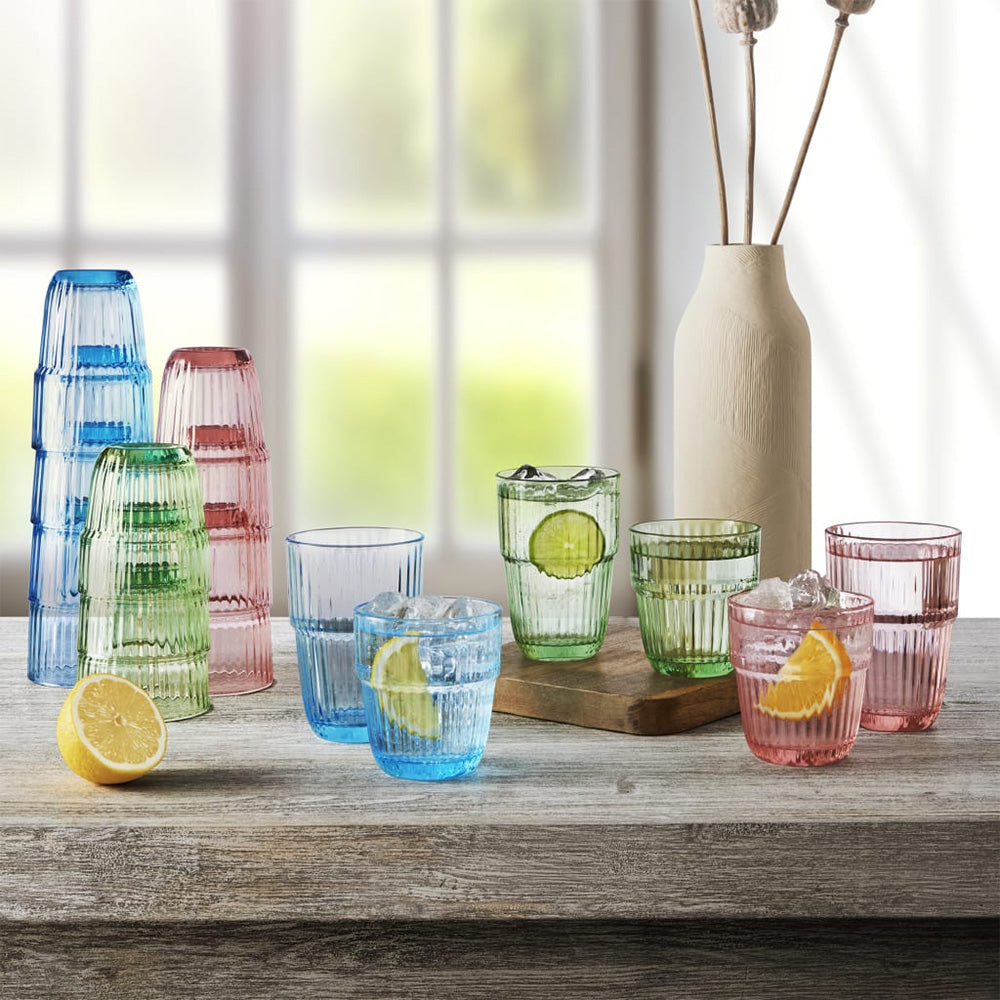 Luigi Bormioli Barshine Mint Tumblers, Set of 6