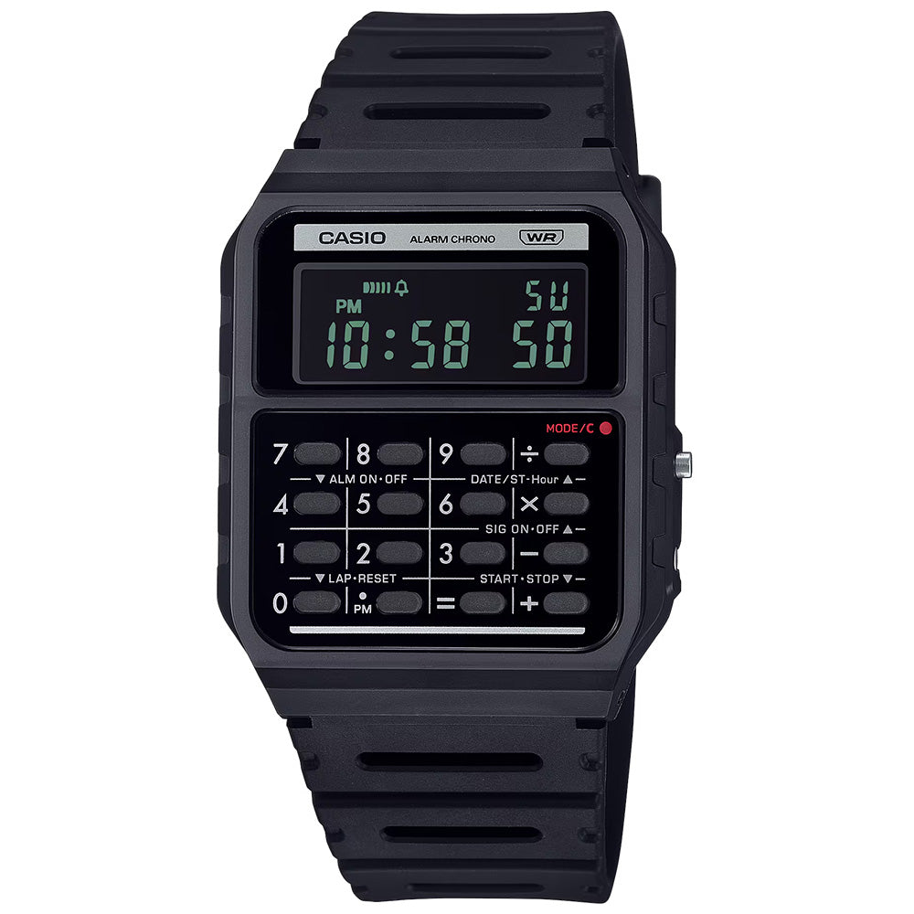 Casio Retro Databank Digital Wrist Watch, CA-53WB-1BDF