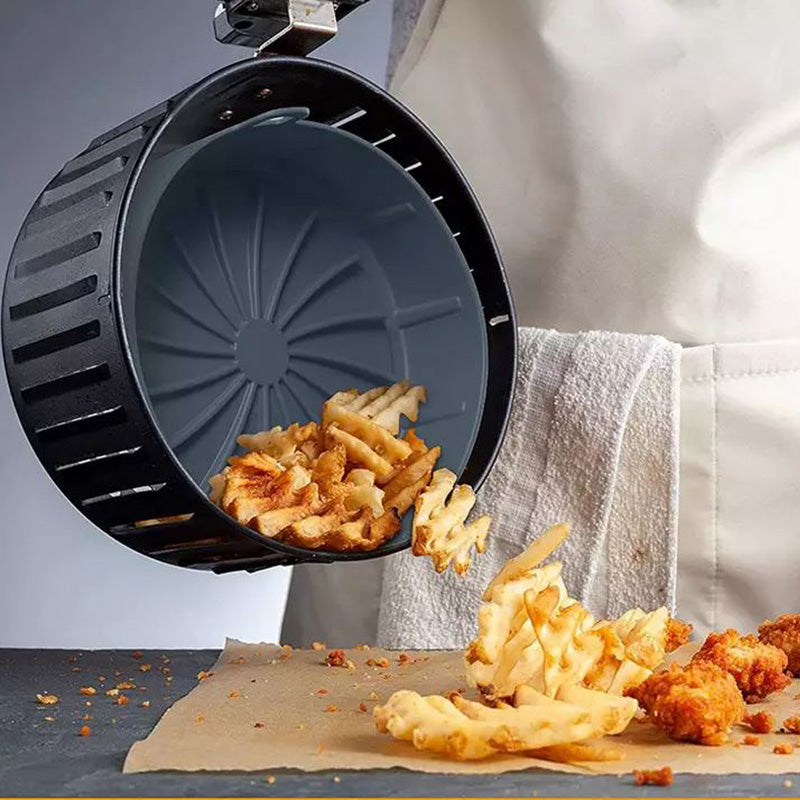 Creative Cooking Silicone Round Airfryer Basket