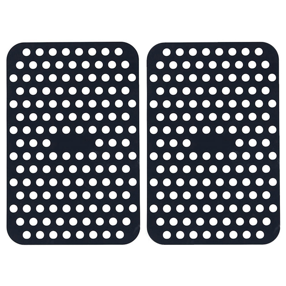 Creative Cooking Rectangular Silicone Airfryer Liners, Set of 2