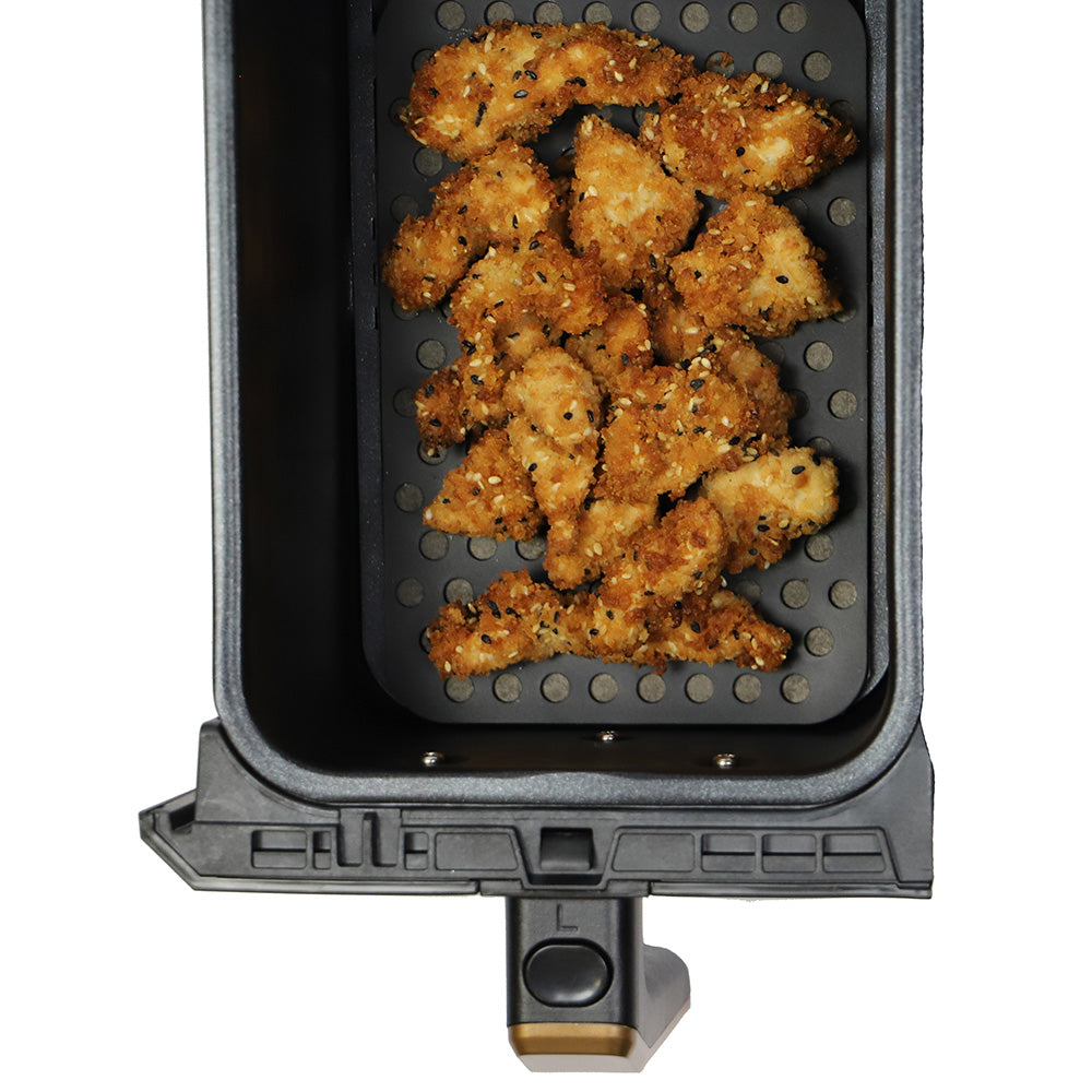 Creative Cooking Rectangular Silicone Airfryer Liners, Set of 2