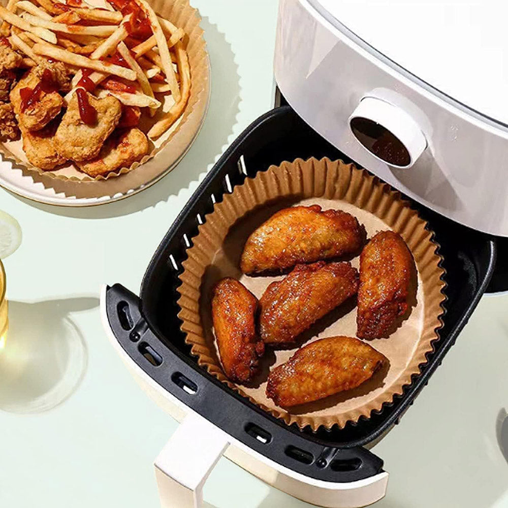 Creative Cooking Disposable Round Airfryer Liners, 50pc