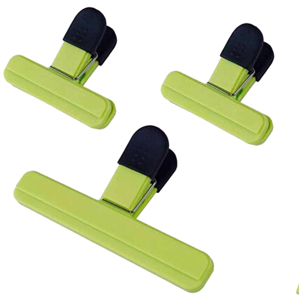 Creative Cooking Mixed Size Bag Clips, Set of 3