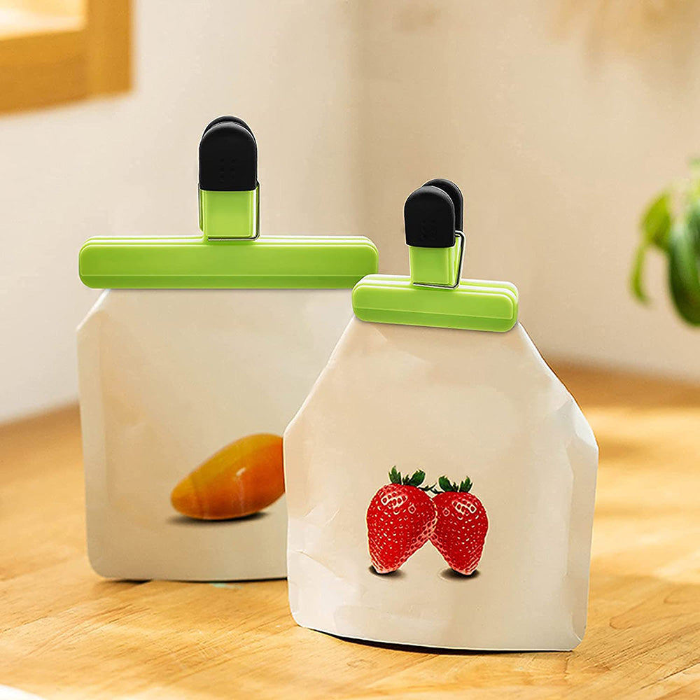 Creative Cooking Mixed Size Bag Clips, Set of 3