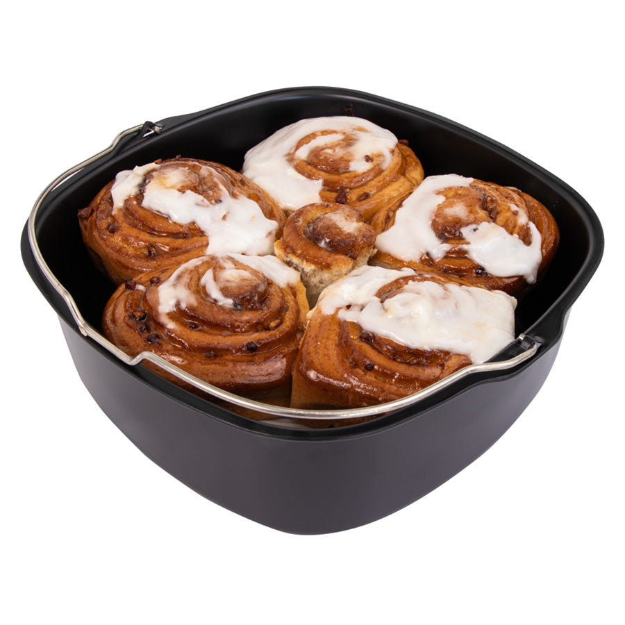 Creative Cooking Square Non-Stick Airfryer Baking Pan, 20cm