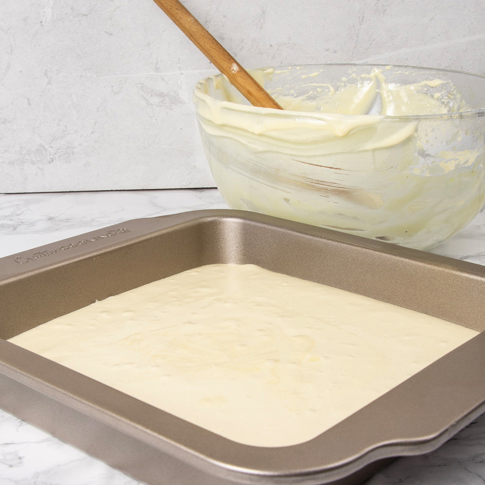 Creative Cooking Non-Stick Square Cake Pan, 20cm