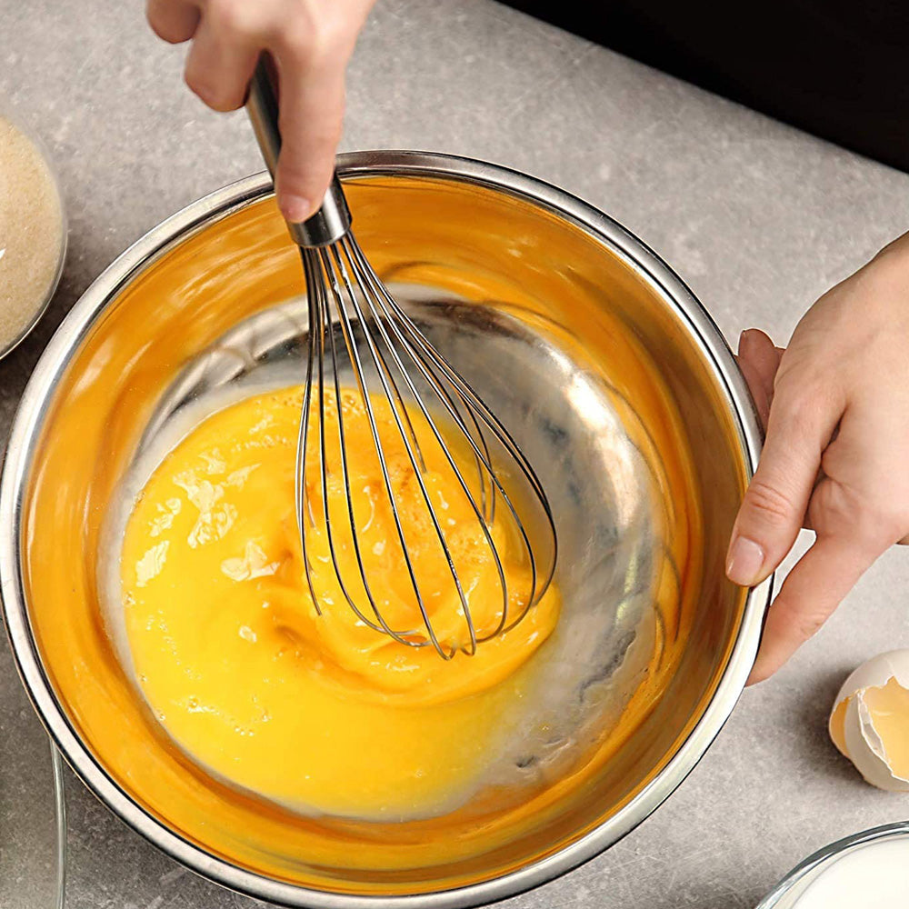 Creative Cooking Stainless Steel Balloon Whisk, 25cm