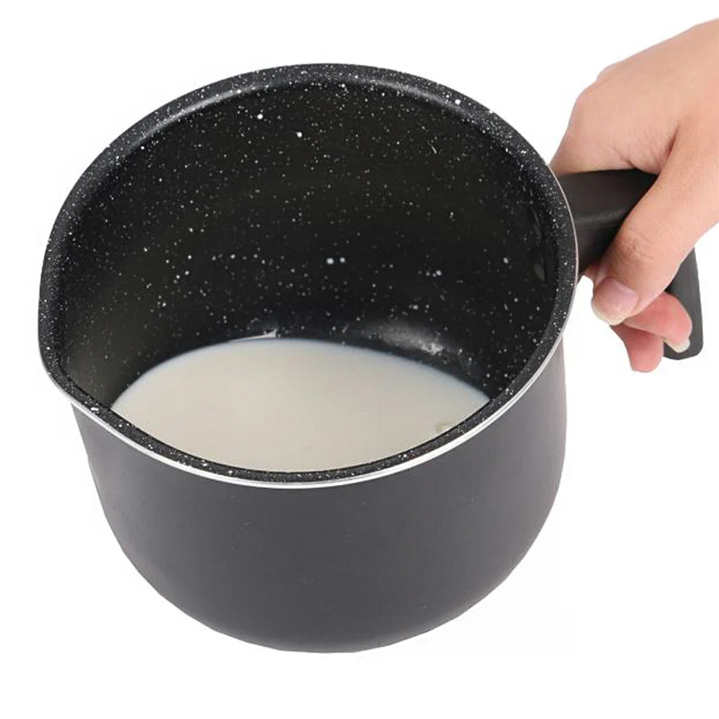 Creative Cooking Stainless Steel Saucepan & Milk Boiler, 1.4L