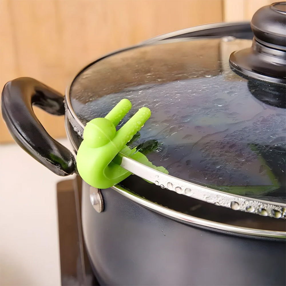 Creative Cooking Pot Lid Lifters, Set of 3
