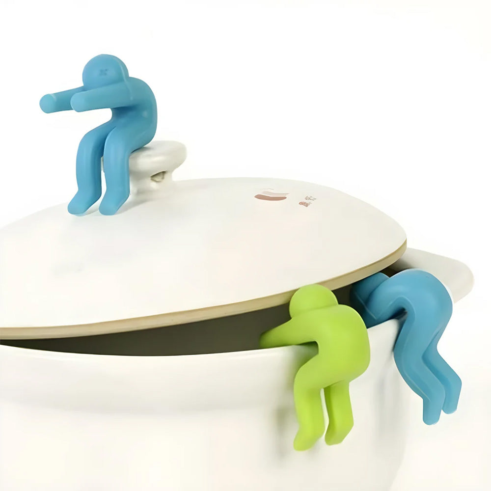 Creative Cooking Pot Lid Lifters, Set of 3