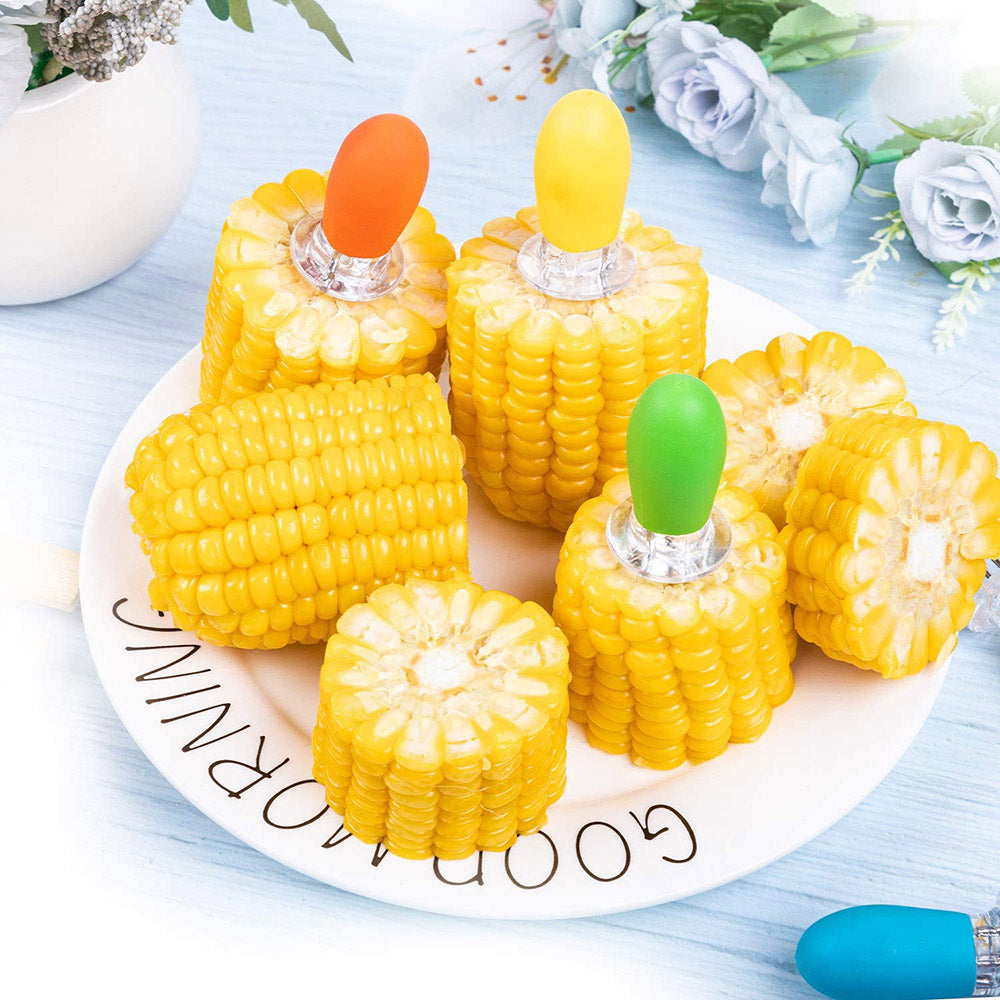 Creative Cooking Corn Holders, Set Of 4
