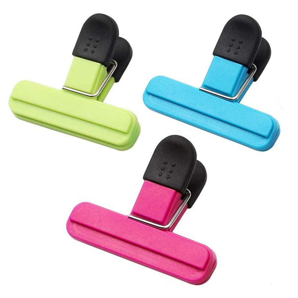 Creative Cooking Small Bag Clips, Set of 3