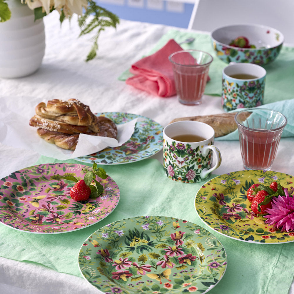 Designers Guild Porcelaine De Chine Dinner Plates, Set Of 4