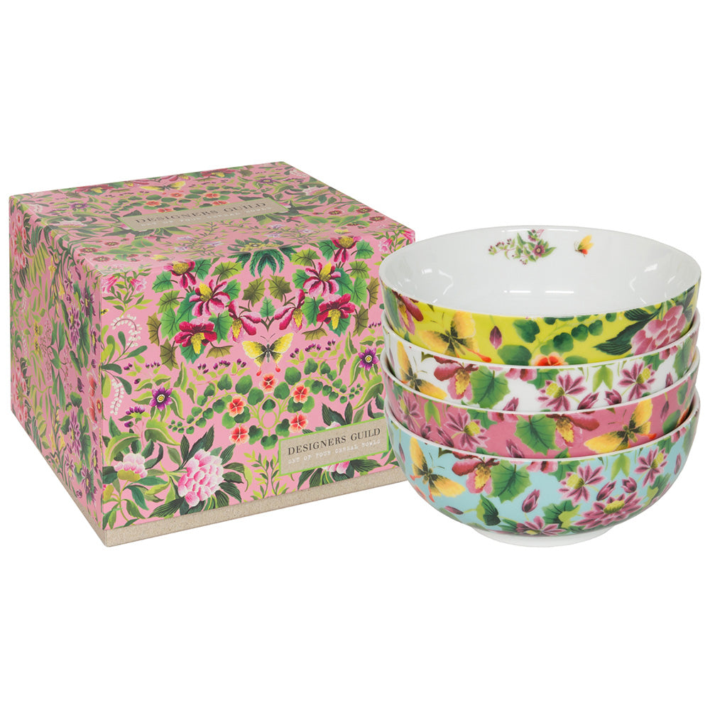Designers Guild Porcelaine De Chine Dinner Plates, Set Of 4