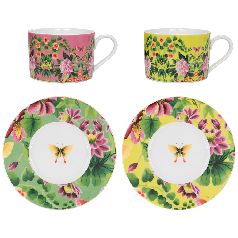 Designers Guild Porcelaine De Chine Dinner Plates, Set Of 4