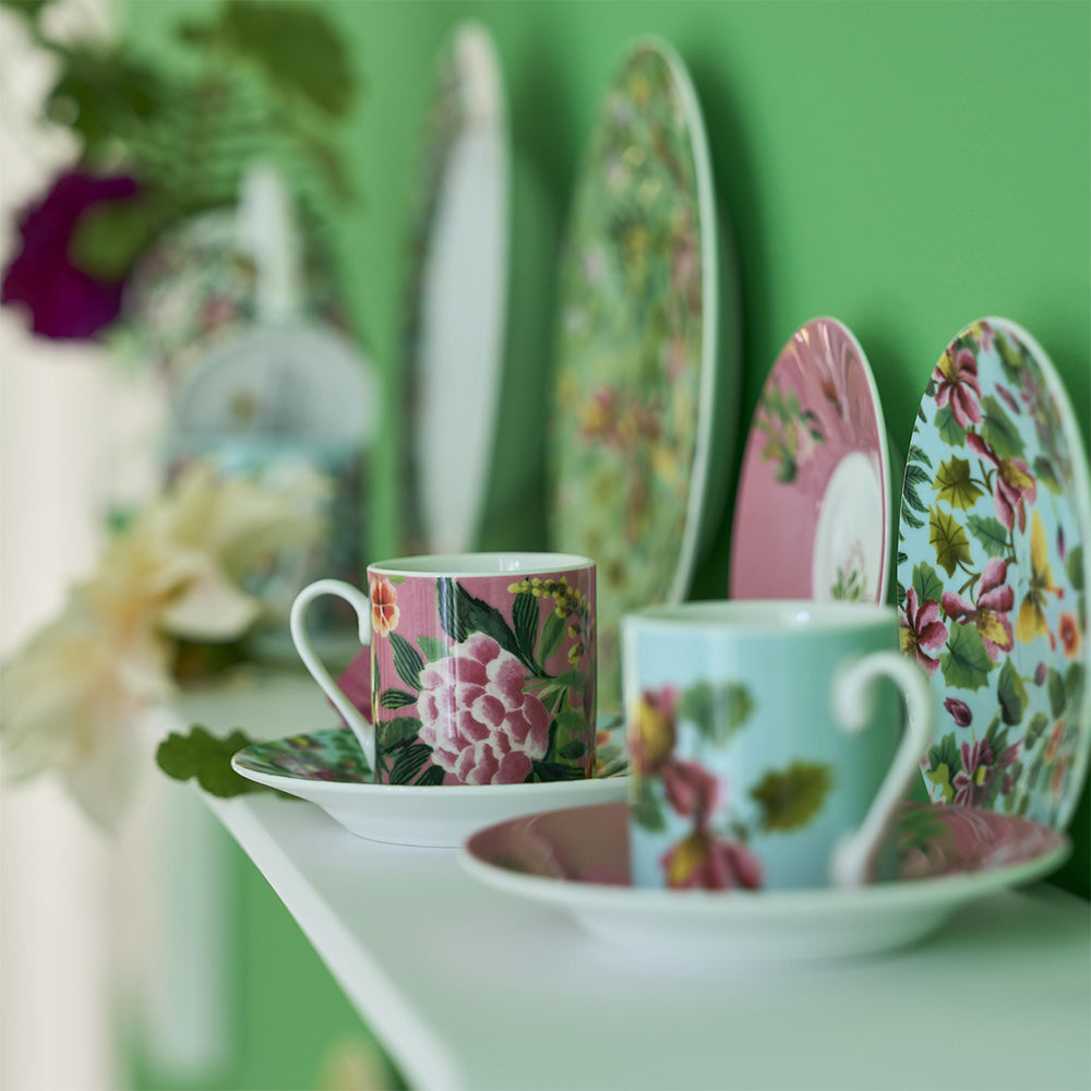 Designers Guild Ikebana Espresso Cup & Saucer, Set Of 2