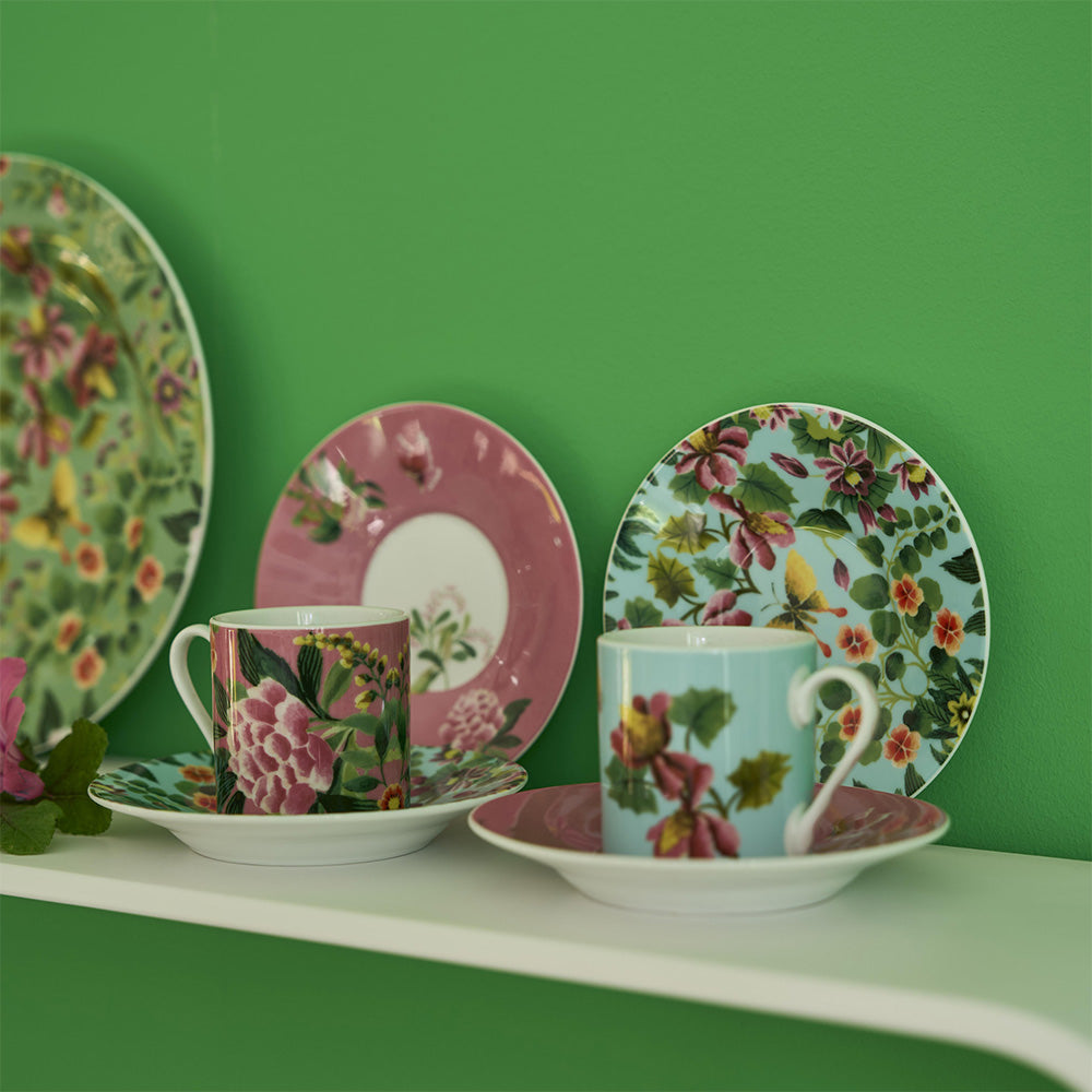 Designers Guild Ikebana Espresso Cup & Saucer, Set Of 2