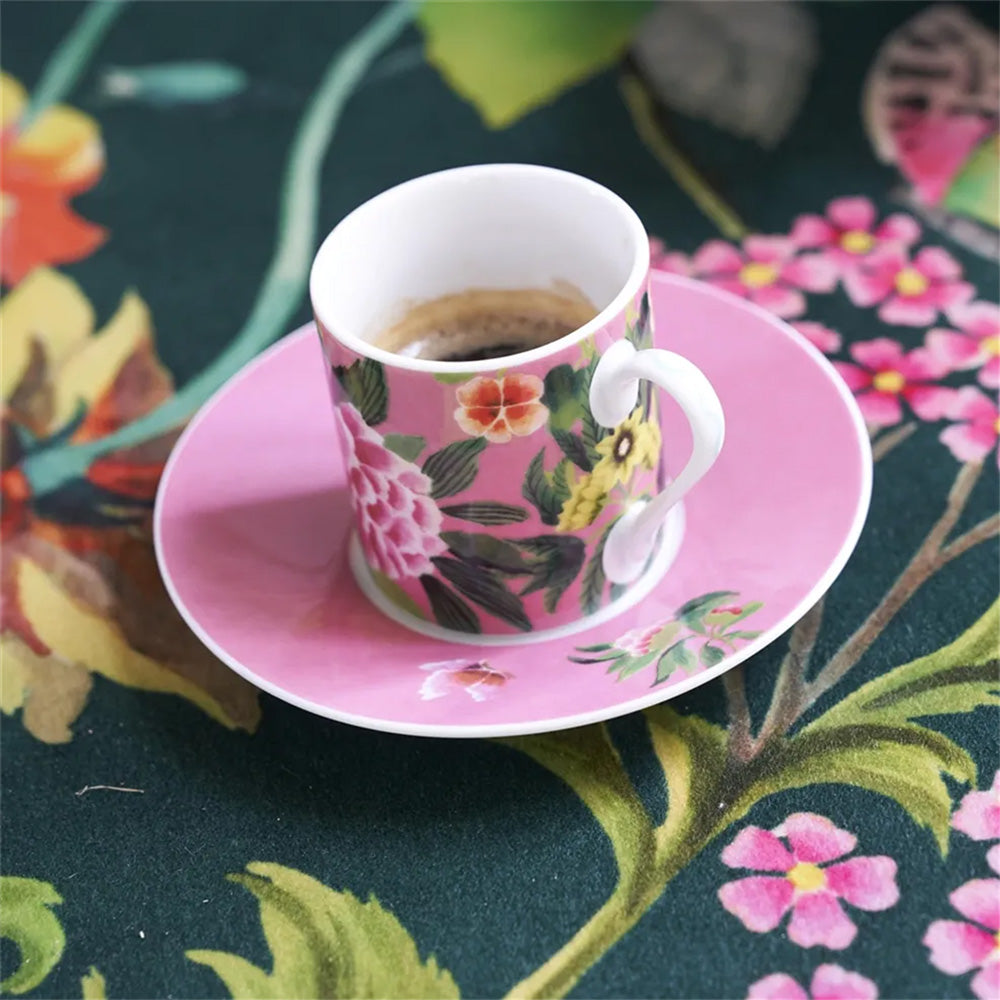 Designers Guild Ikebana Espresso Cup & Saucer, Set Of 2