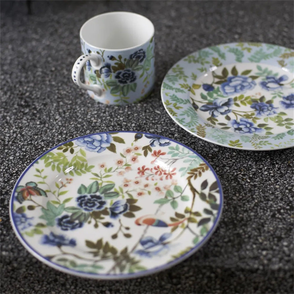 Designers Guild Porcelaine De Chine Side Plates, Set Of 4
