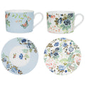 Designers Guild Porcelaine De Chine Teacup & Saucer, Set Of 2