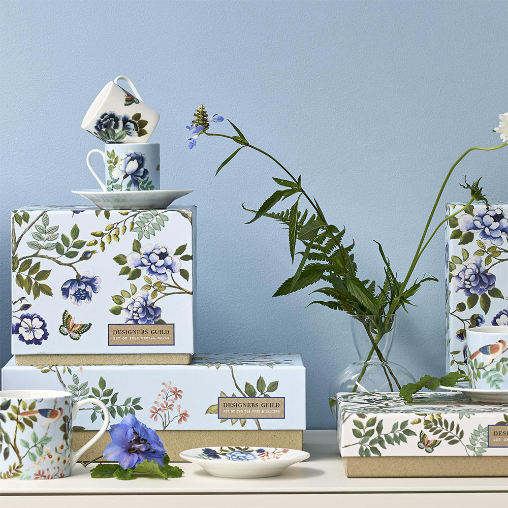 Designers Guild Porcelaine De Chine Dinner Plates, Set Of 4