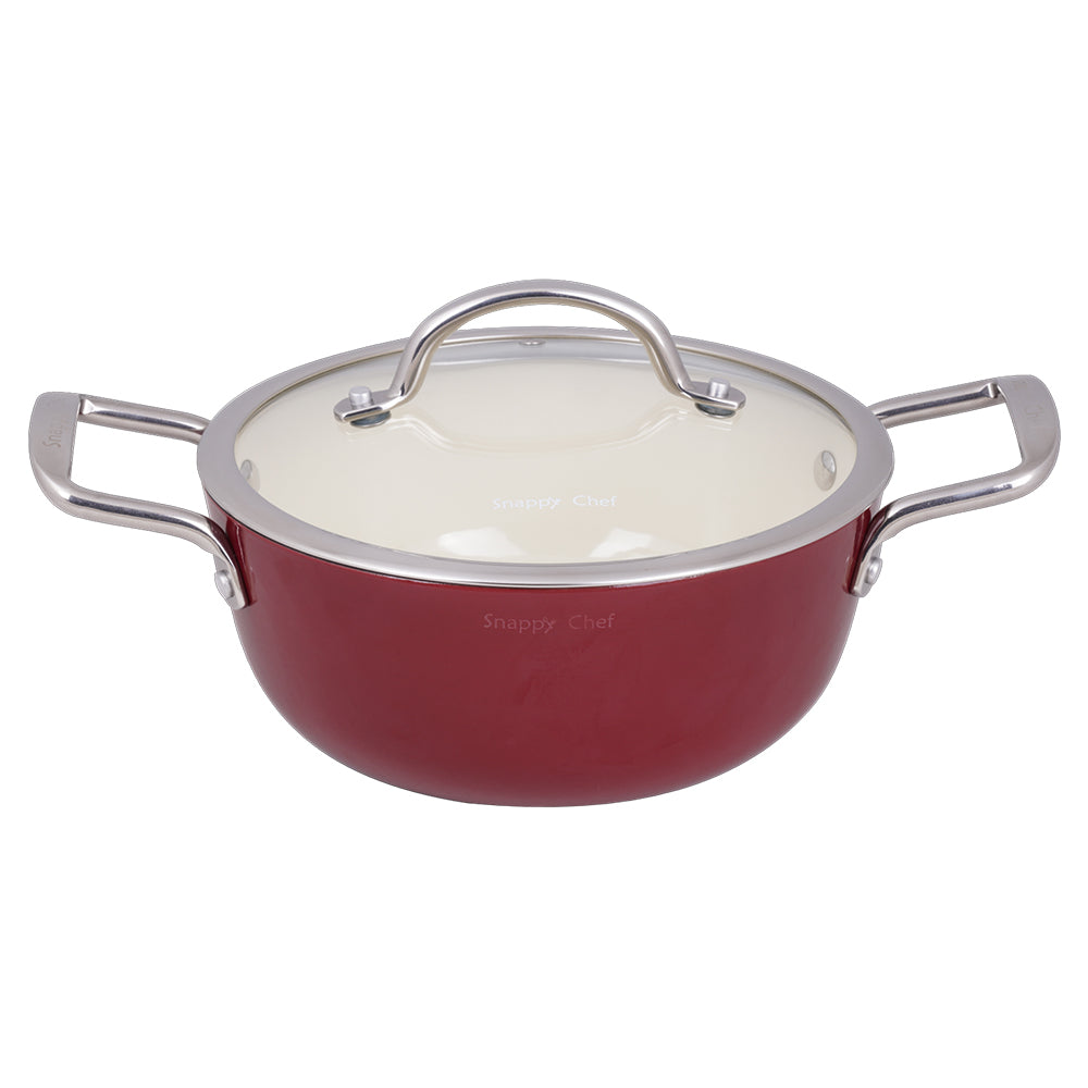 Snappy Chef Superlight Cast Iron Casserole