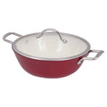 Snappy Chef Superlight Cast Iron Round Casserole, 30cm