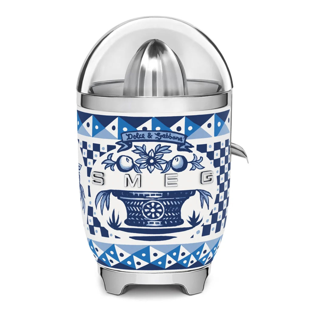 Smeg Blu Mediterraneo Dolce & Gabbana Electric Citrus Juicer